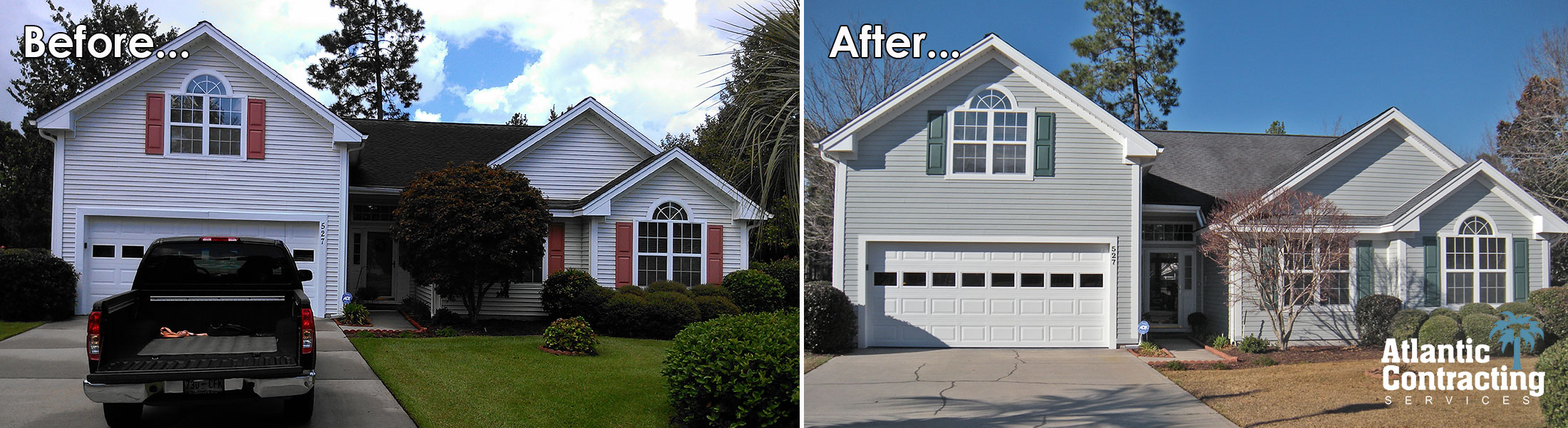Myrtle Beach Siding Installer Specializing in James Hardie Siding Atlantic Contracting